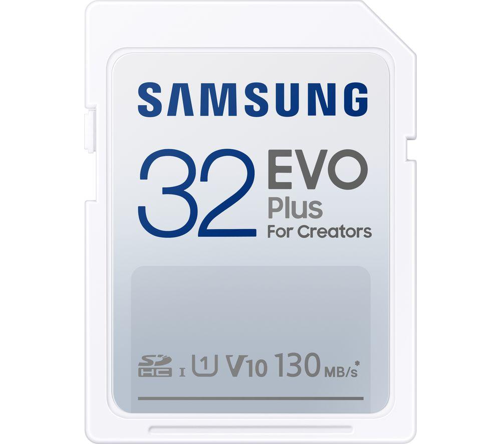SAMSUNG EVO Plus Class 10 SDHC Memory Card - 32 GB