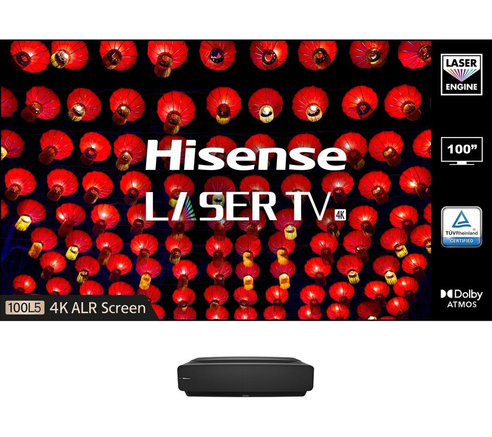 HISENSE 100L5FTUK-D12 Smart 4K Ultra HD HDR Laser TV with Amazon Alexa review