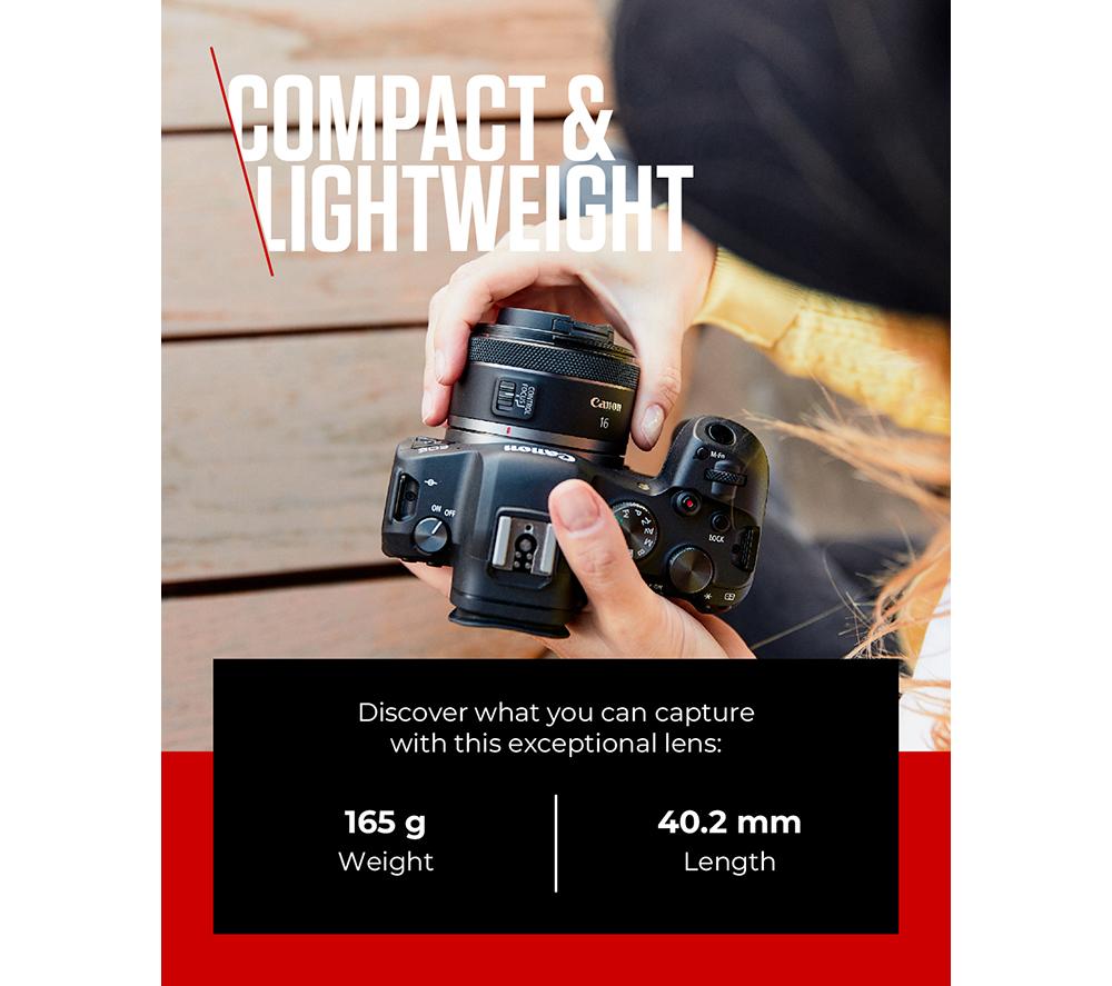 CANON RF 16 mm f/2.8 STM Wide-angle Prime Lens image number 5 of 10
