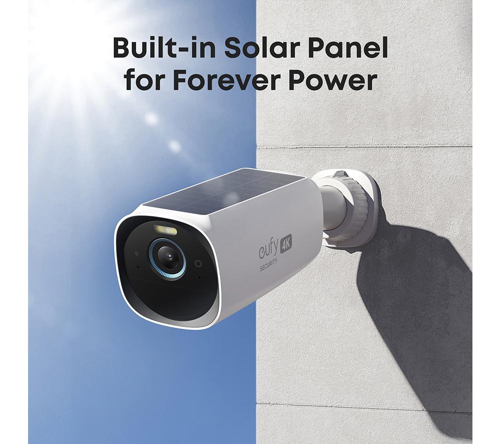 EUFY eufyCam S330 Solar 4K Ultra HD WiFi Add-On Security Camera image number 4 of 7