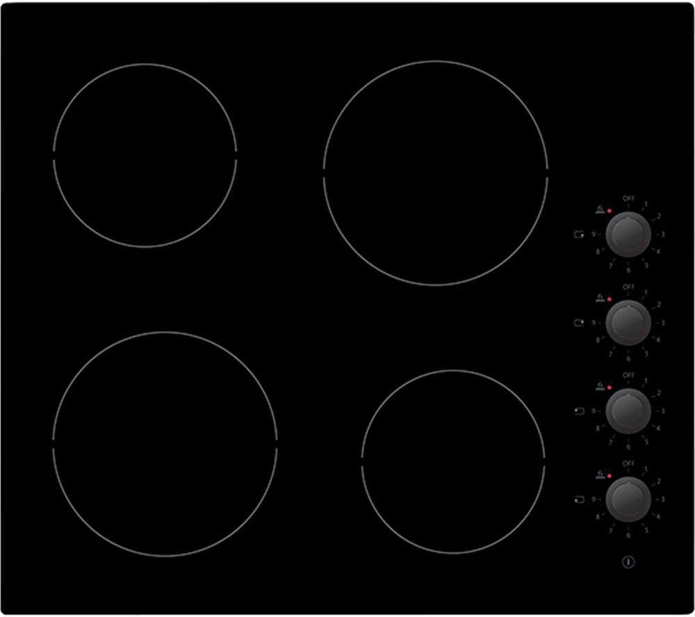 STATESMAN CHZ460D 59 cm Electric Ceramic Hob - Black, Black