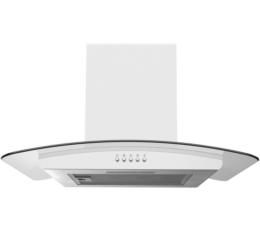 STATESMAN CGH60GS Chimney Cooker Hood - Stainless Steel & Glass, Stainless Steel