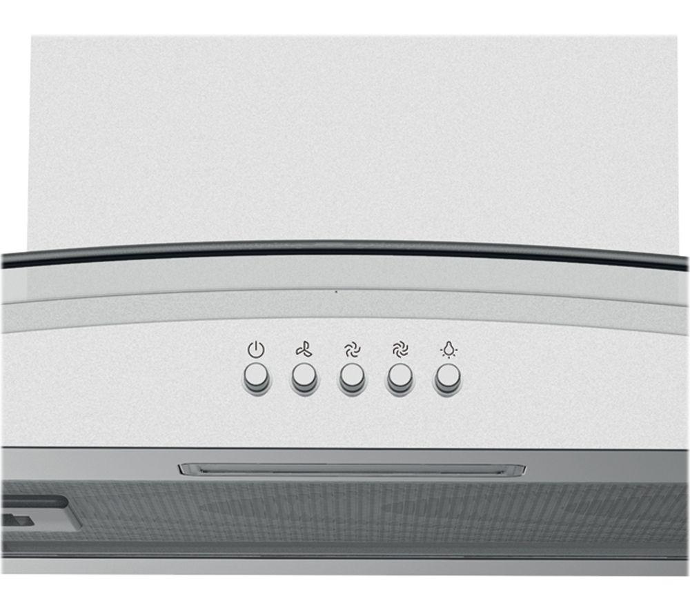 STATESMAN CGH60GS Chimney Cooker Hood - Stainless Steel & Glass image number 3 of 3