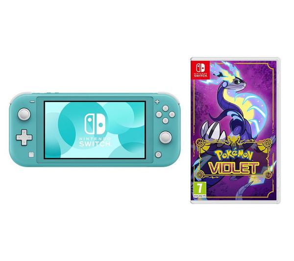 Buy NINTENDO Switch Lite Turquoise & Pokémon Violet Bundle | Currys