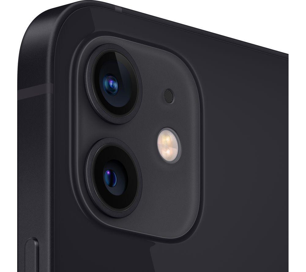 Buy APPLE Refurbished iPhone 12 - 64 GB, Black (Excellent
