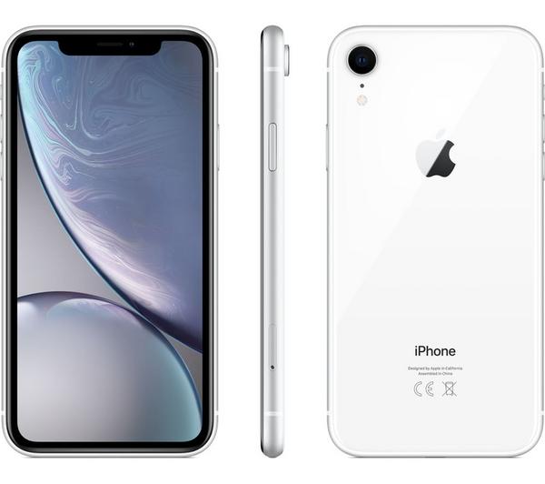 Buy APPLE Refurbished iPhone XR - 64 GB, White (Excellent Condition) | Currys