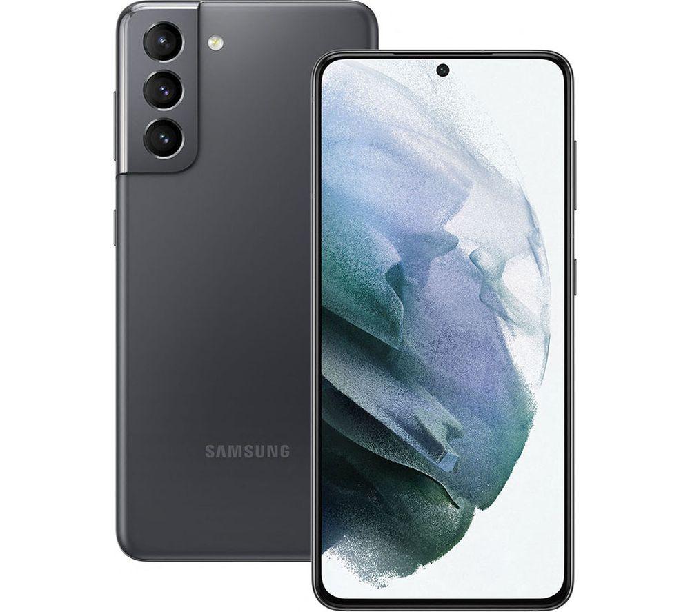 SAMSUNG Refurbished Galaxy S21 - 128 GB, Phantom Grey (Excellent Condition)