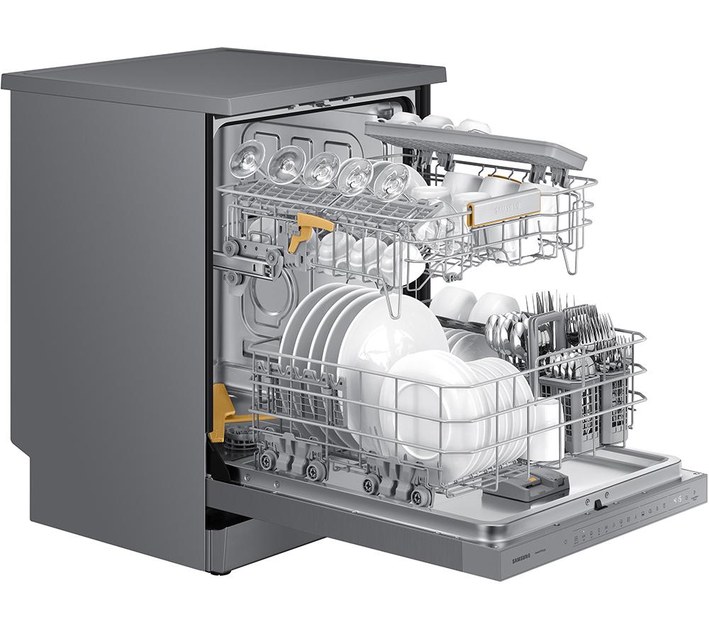 SAMSUNG Series 11 DW60BG730FSLEU Full-size WiFi-enabled Dishwasher - Silver image number 3 of 11