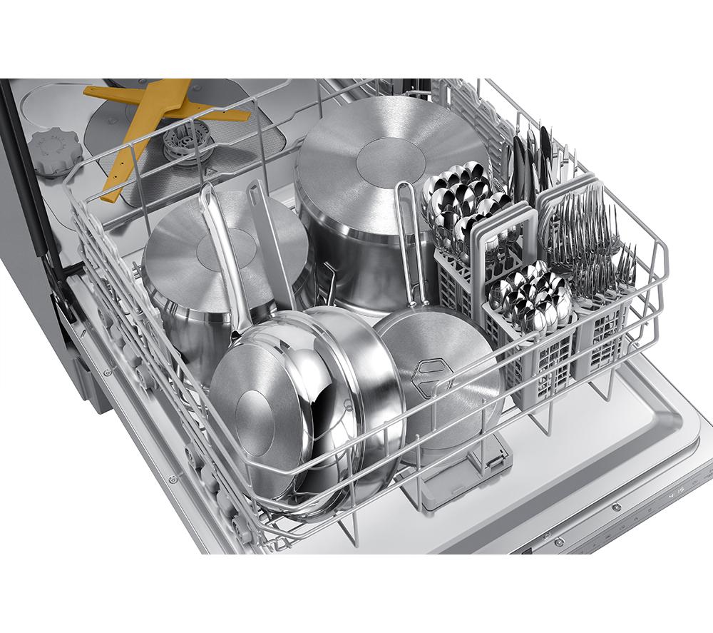 SAMSUNG Series 11 DW60BG730FSLEU Full-size WiFi-enabled Dishwasher - Silver image number 9 of 11