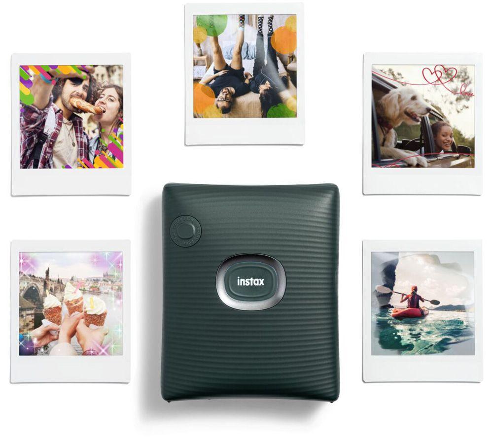 INSTAX Square Link Wireless Photo Printer - Midnight Green image number 3 of 6