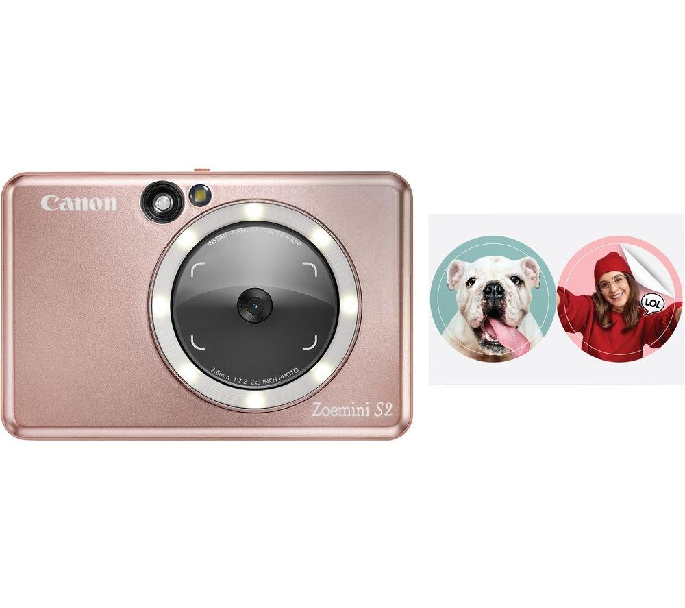 Canon evolves instant camera printer range with new 2-in-1 model - Canon Zoemini  S2