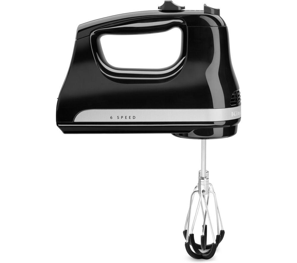 Buy KITCHENAID 5KHM6118BOB Hand Mixer Onyx Black Currys