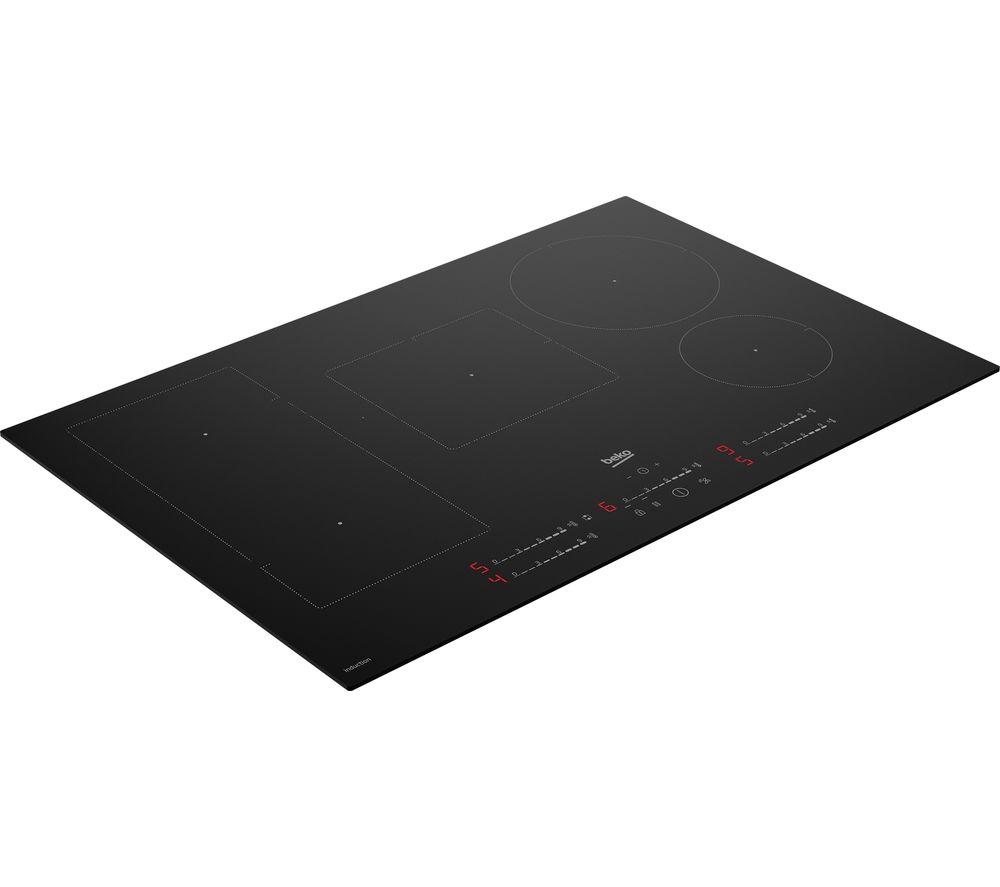 BEKO Pro IndyFlex HII85700UFT 78 cm Electric Induction Hob - Black image number 2 of 11