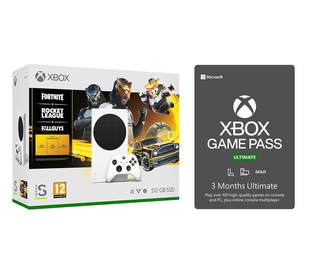 Buy MICROSOFT Xbox Series S 512 GB SSD Gilded Hunter Bundle & Game Pass