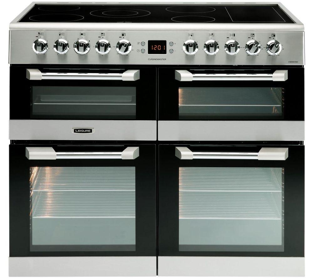 LEISURE Cuisinemaster CS100C510X 100 cm Electric Ceramic Range Cooker - Stainless Steel, Stainless S