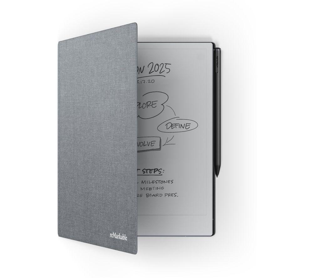 Buy REMARKABLE 2 with Marker Plus & Grey Polymer Weave Folio Case