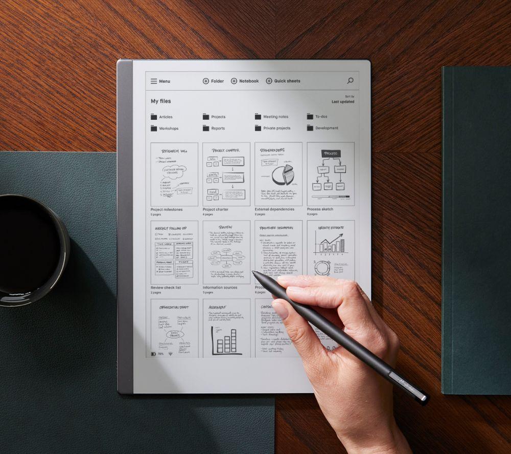 Buy REMARKABLE 2 with Marker Plus & Grey Polymer Weave Folio Case