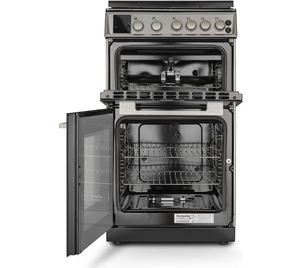 Buy MONTPELLIER MDOG50LS 50 cm Gas Cooker Silver Currys