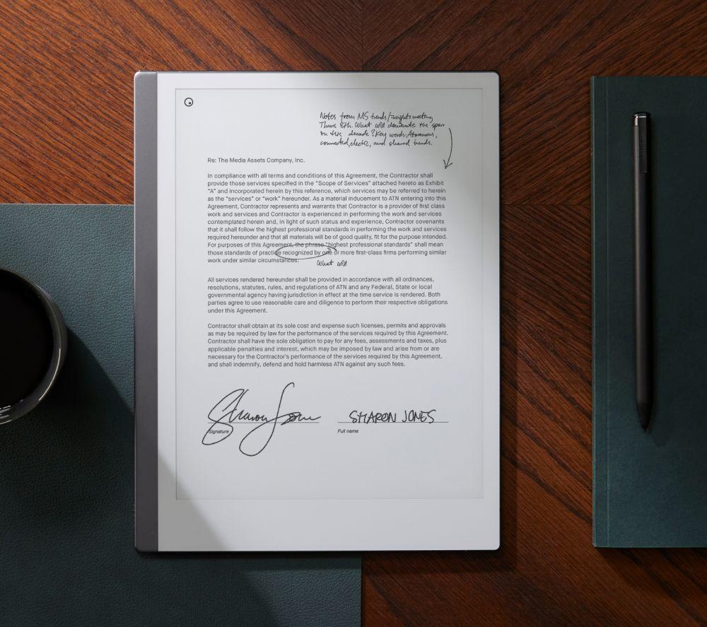 Buy REMARKABLE 2 with Marker Plus & Black Leather Book Folio Case