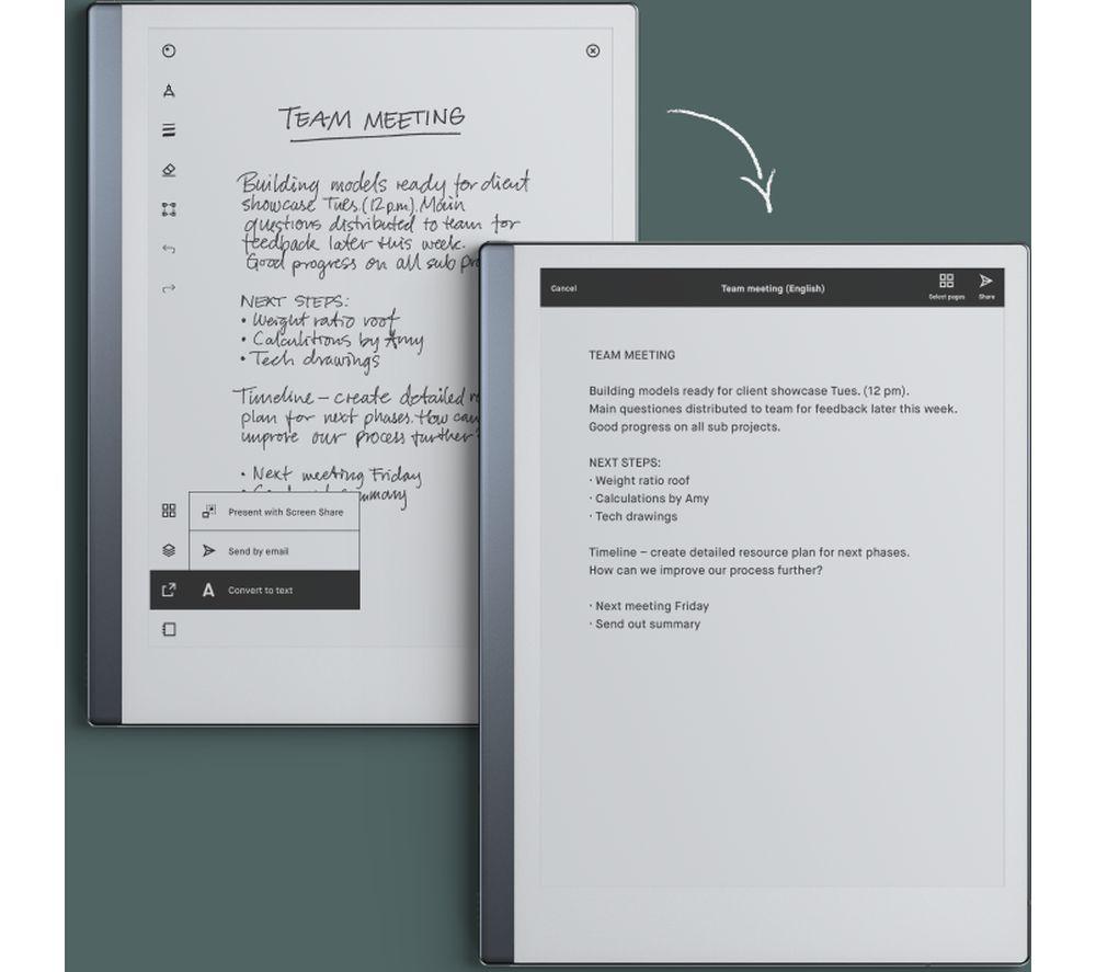 Buy REMARKABLE 2 with Marker Plus & Black Leather Book Folio Case