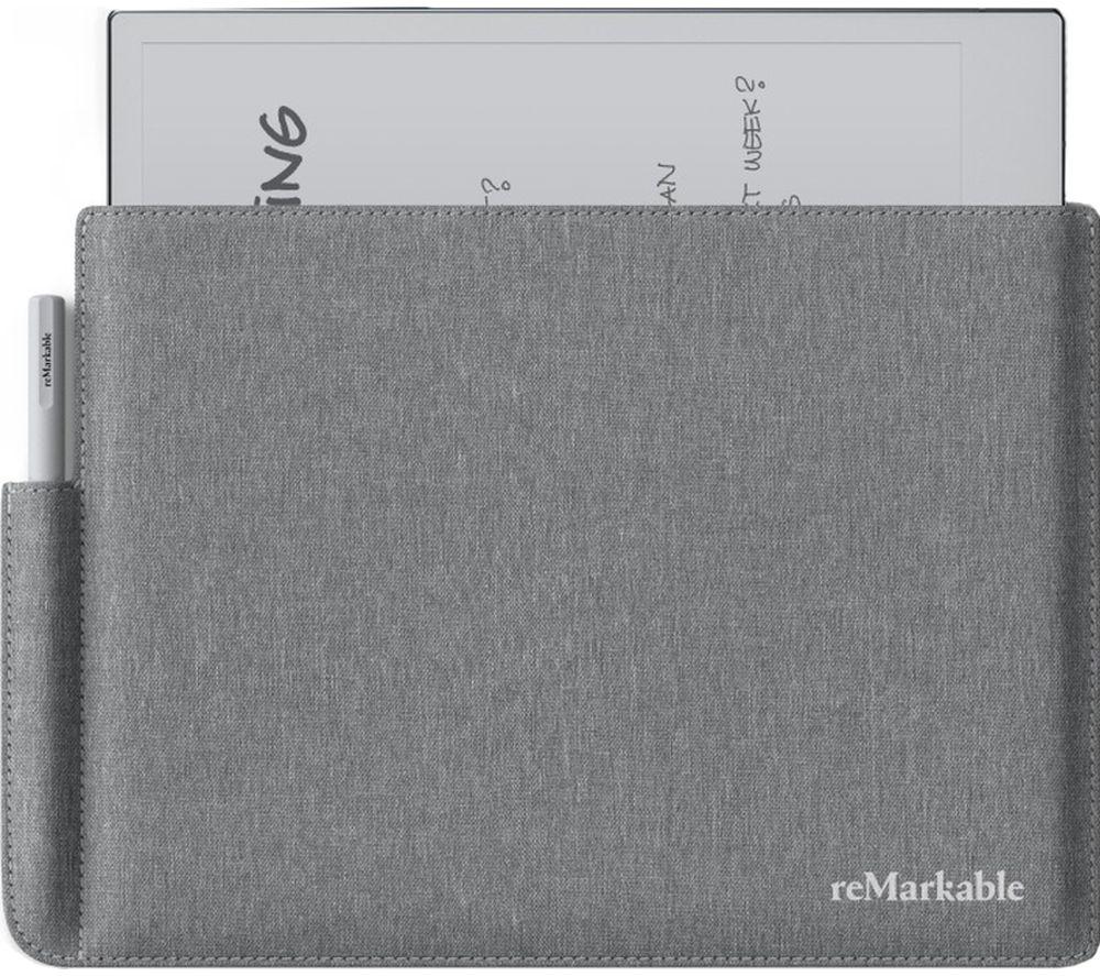 REMARKABLE Polymer Weave Folio Case - Grey