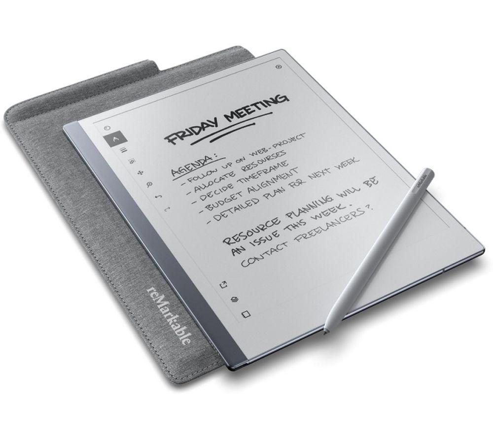 REMARKABLE Polymer Weave Folio Case - Grey image number 2 of 4
