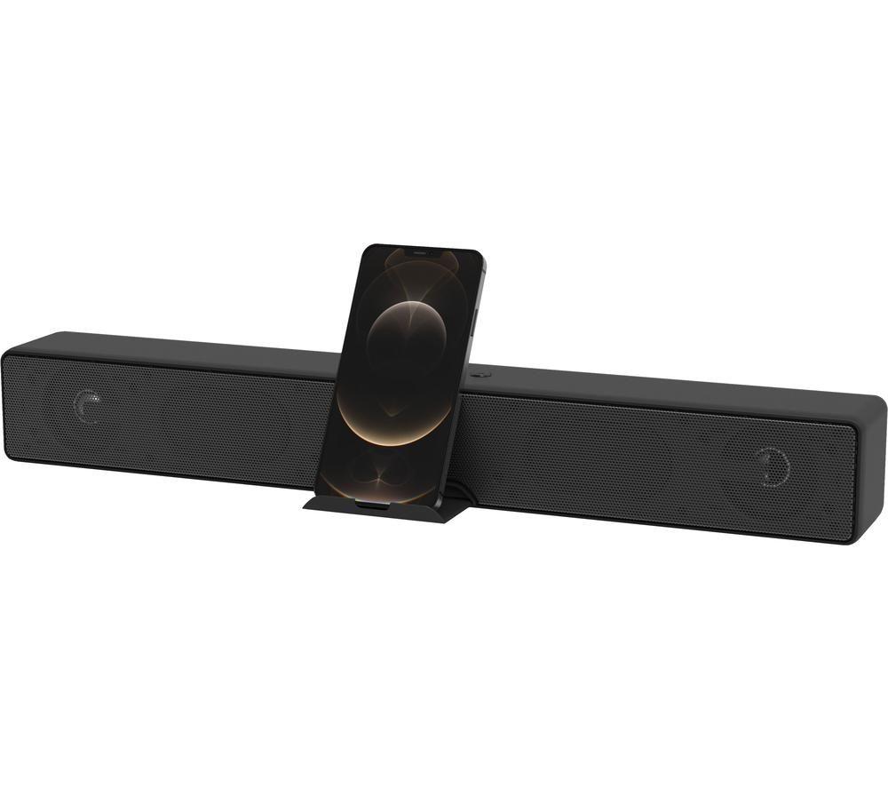 GROOV-E GV-SB01-BK 2.0 Portable Bluetooth Sound Bar - Black image number 3 of 8