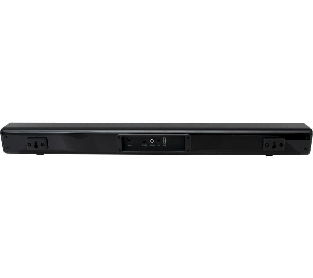 GROOV-E GV-SB02-BK 2.0 Portable Bluetooth Sound Bar - Black image number 4 of 6