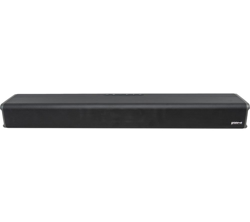 GROOV-E GV-SB04-BK 2.2 Portable Bluetooth All-in-One Sound Bar - Black image number 4 of 5