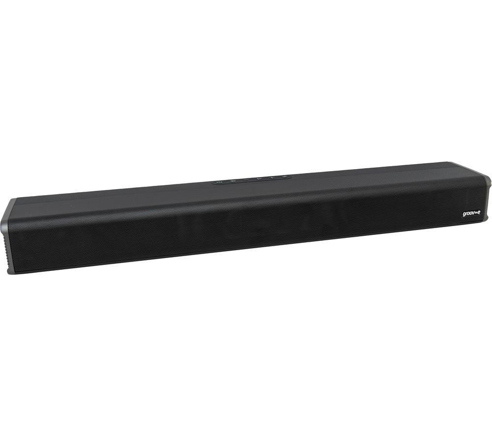 GROOV-E GV-SB04-BK 2.2 Portable Bluetooth All-in-One Sound Bar - Black image number 5 of 5