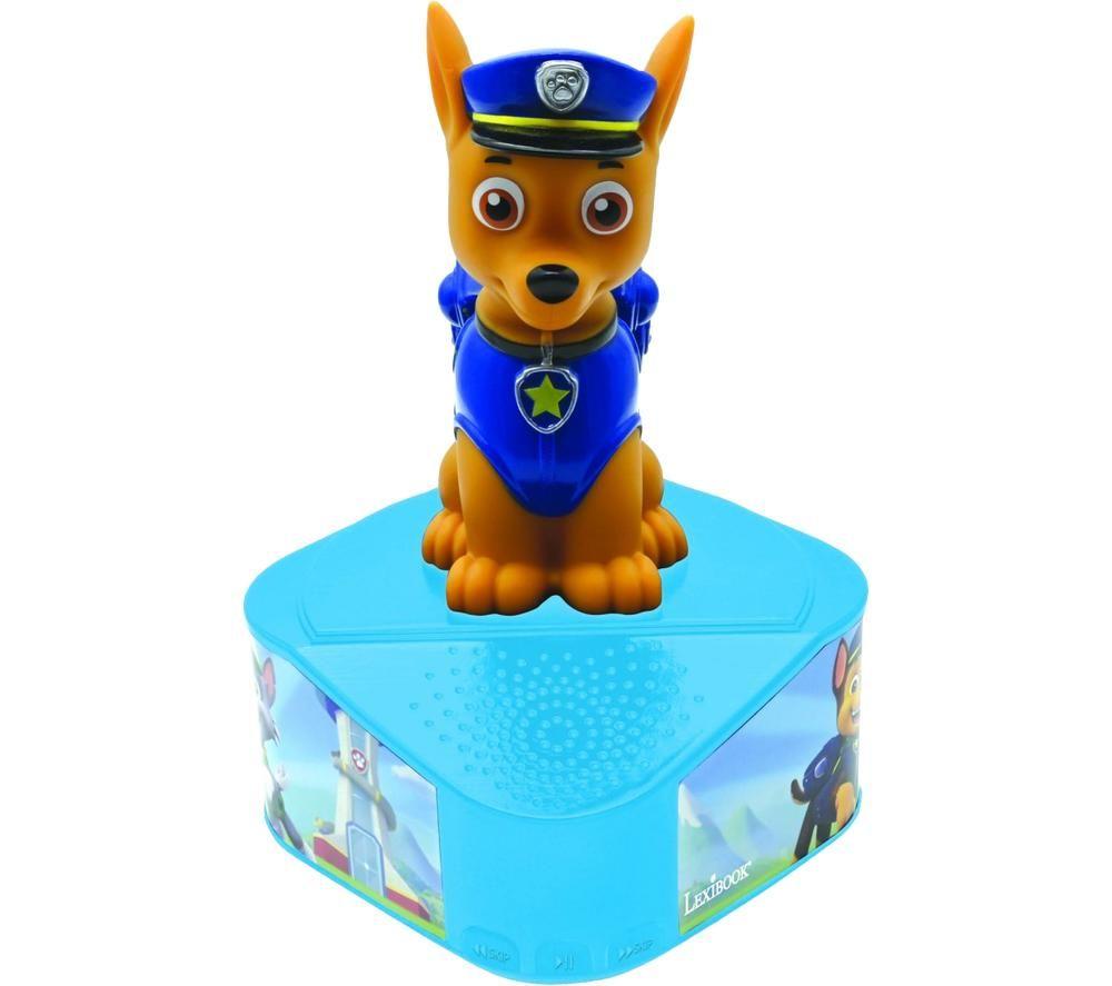 LEXIBOOK BTD80PA Portable Bluetooth Speaker - Paw Patrol, Yellow,Brown,Gold