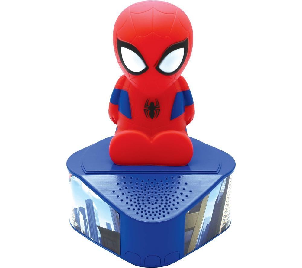 LEXIBOOK BTD80SP Portable Bluetooth Speaker - Marvel Spider-Man, Blue,Red