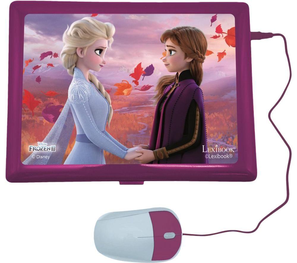 LEXIBOOK Bilingual French & English Educational Laptop - Disney Frozen II image number 3 of 4