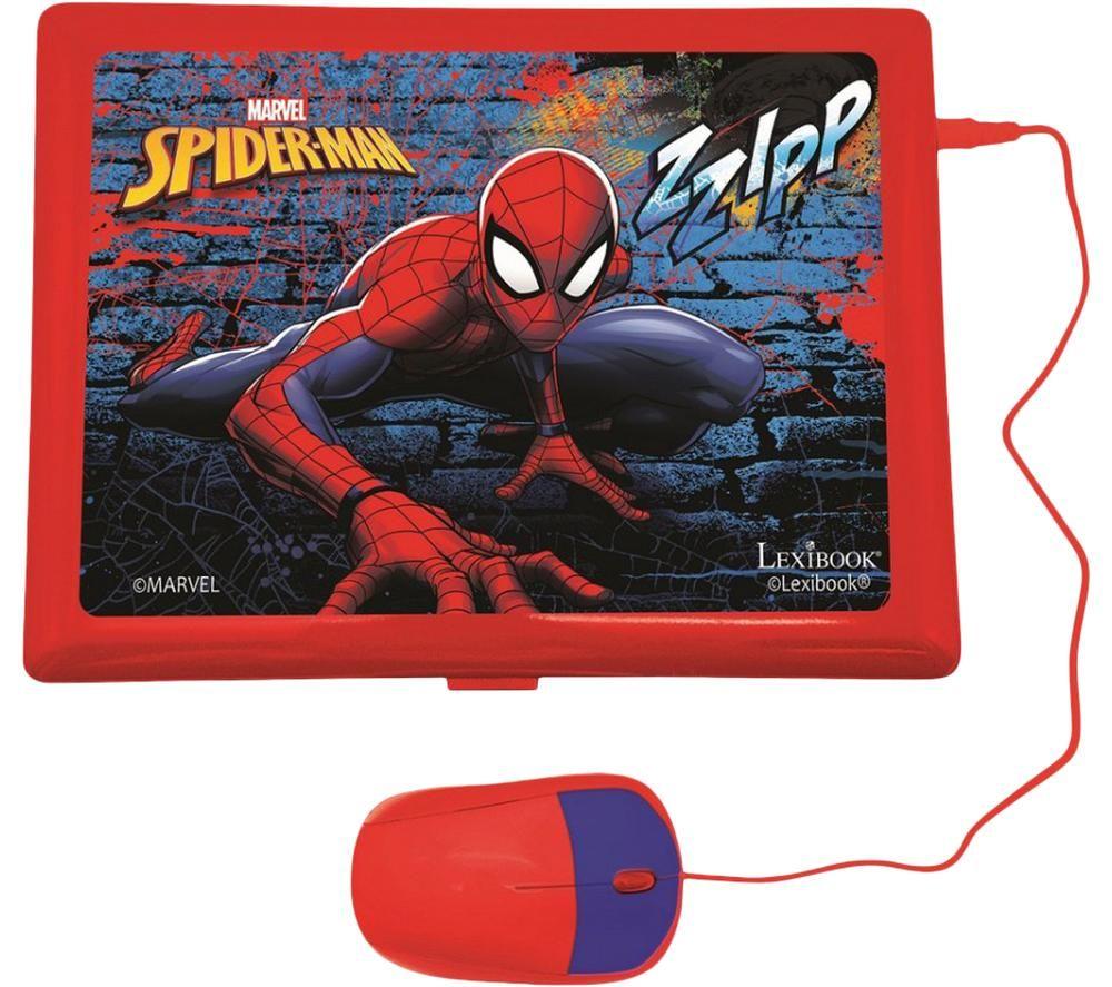 LEXIBOOK Bilingual French & English Educational Laptop - Spiderman image number 2 of 3