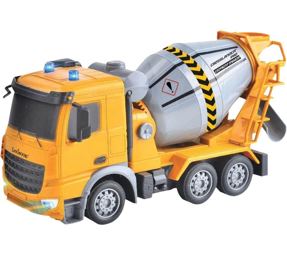 LEXIBOOK Crosslander Pro RCP15 Remote Control Cement Mixer - Yellow image number 5 of 5
