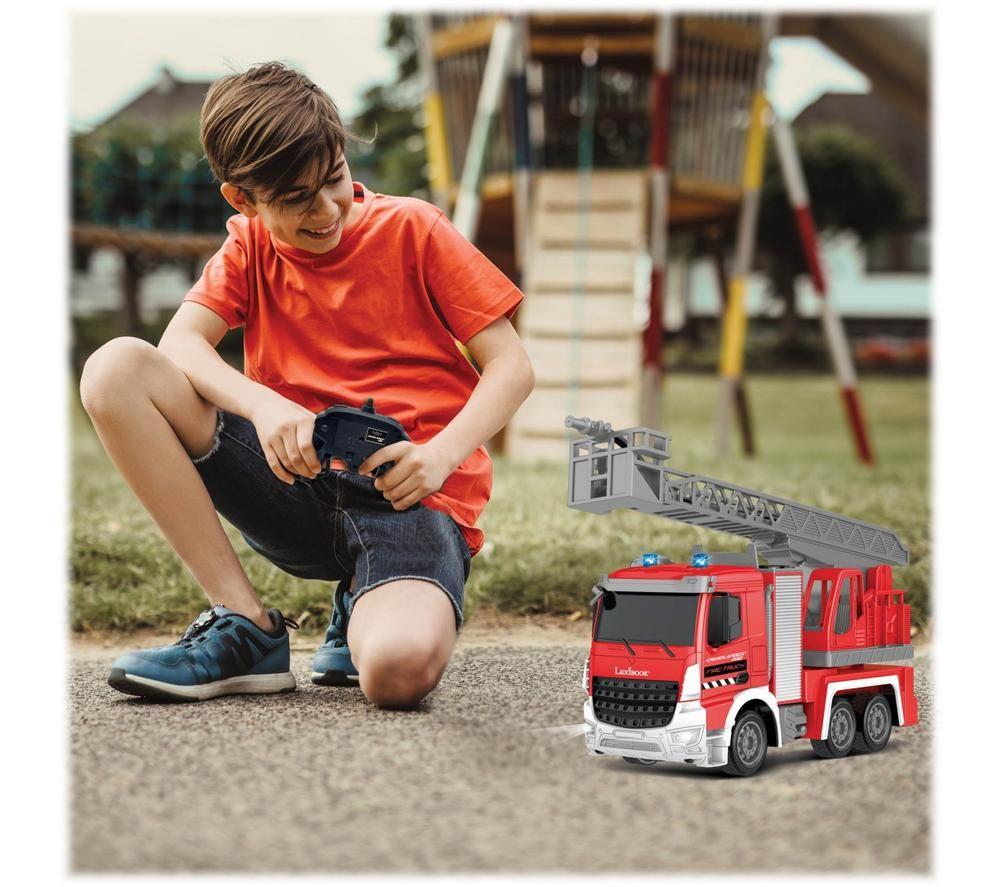 Remote control shop fire engine