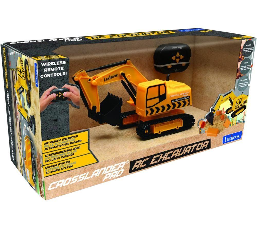 LEXIBOOK Crosslander Pro RCP30 Remote Control Excavator - Yellow image number 3 of 4