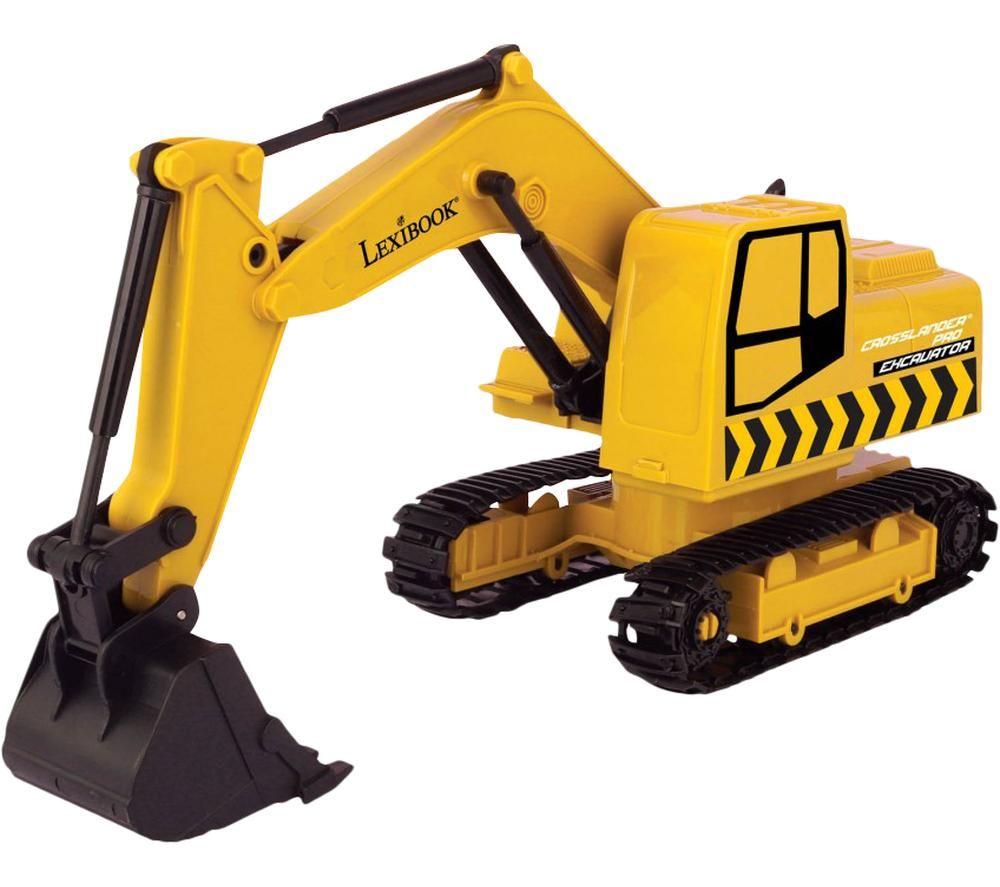 LEXIBOOK Crosslander Pro RCP30 Remote Control Excavator - Yellow image number 4 of 4