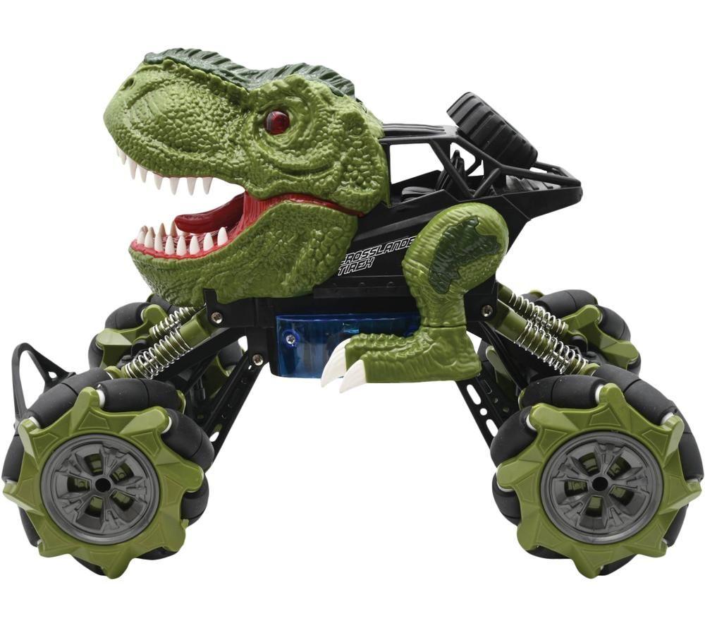 LEXIBOOK Crosslander Tirex RC57 All-Terrain RC Car - Green & Black image number 2 of 7
