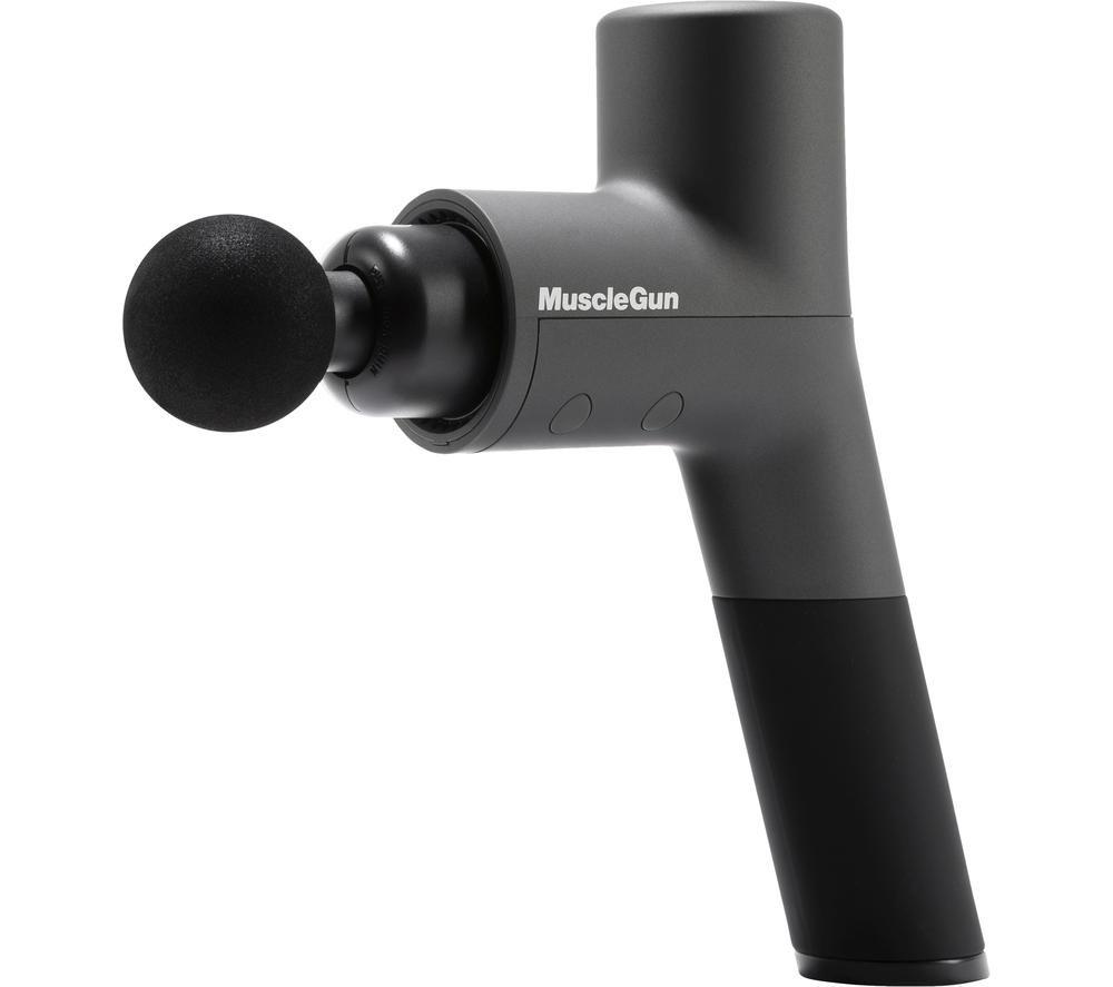 Image of MUSCLEGUN Carbon Handheld Body Massager - Grey