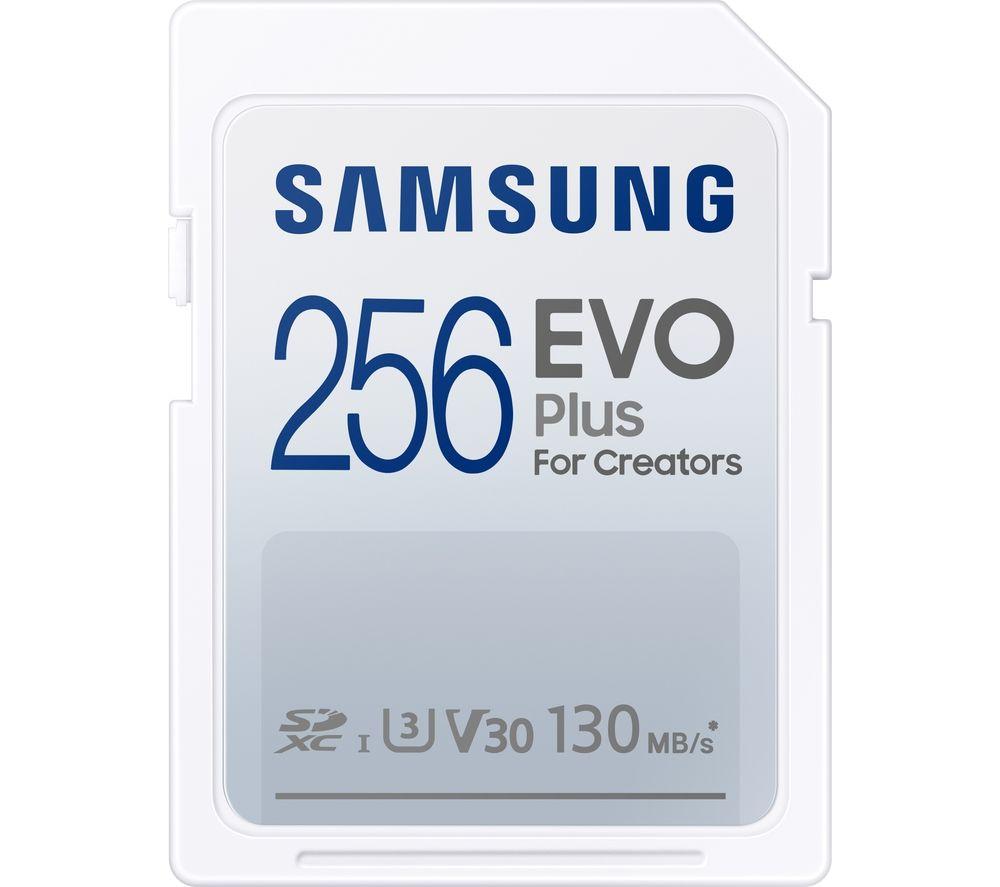 SAMSUNG EVO Plus Class 10 SDXC Memory Card - 256 GB