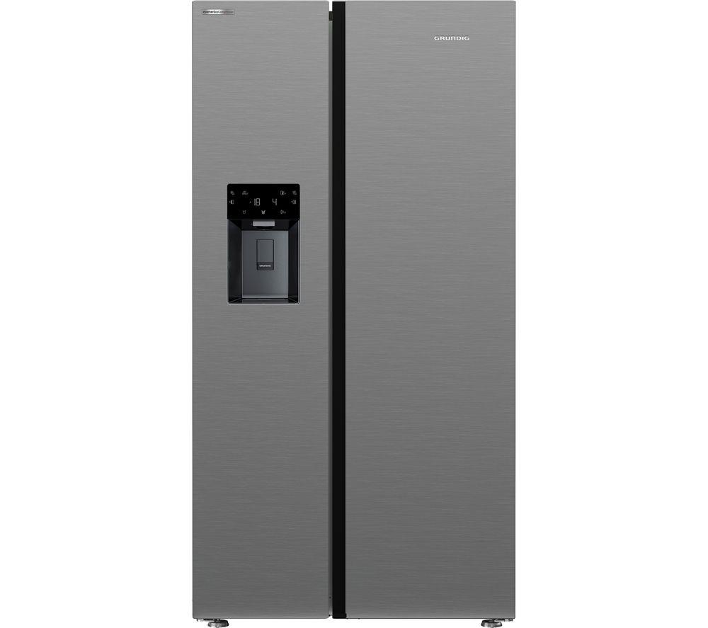 GRUNDIG GSBSPDM4FVX American-Style Fridge Freezer review