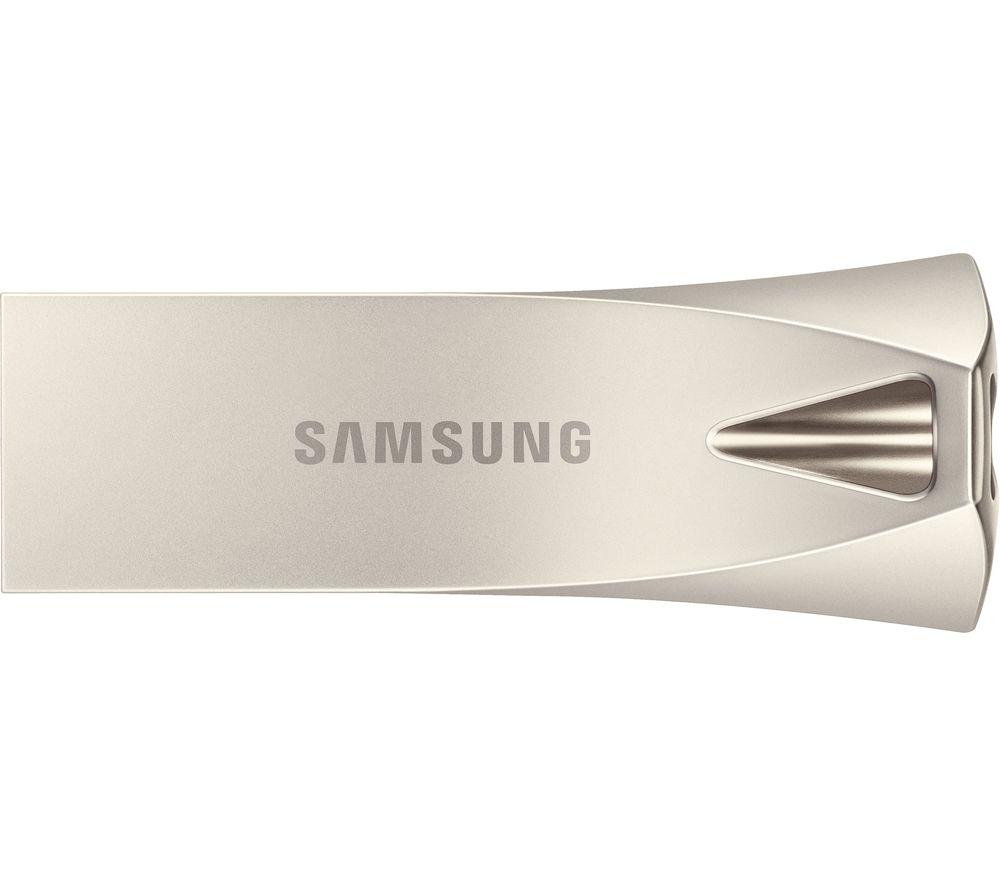 Samsung Bar Plus Usb 3.1 Memory Stick - 256 Gb, Champagne Silver, Gold,Silver/Grey