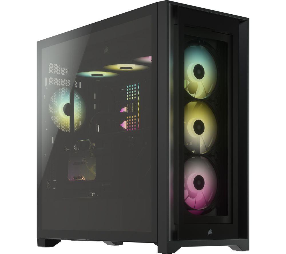 Buy CORSAIR iCUE 5000X RGB ATX Mid-Tower PC Case - Black