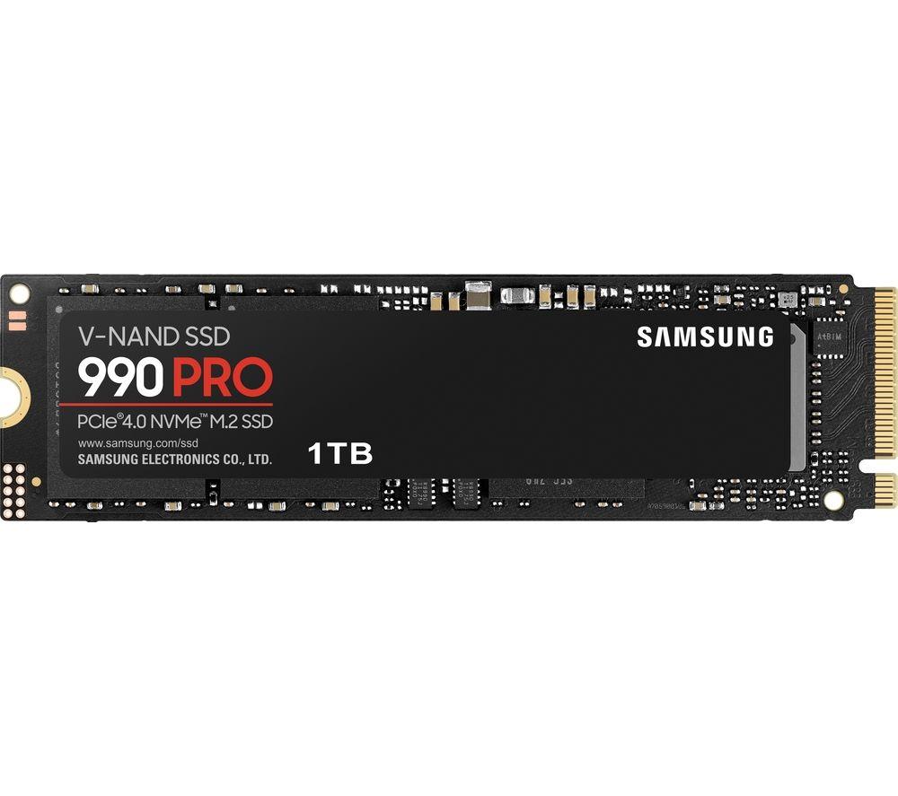 SAMSUNG 990 PRO M.2 Internal SSD - 1 TB, Black