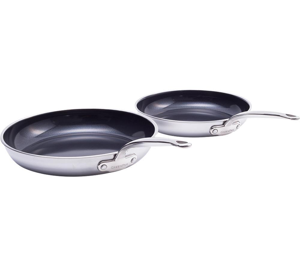 GREENPAN Barcelona Pro CC005335-001 2-piece Non-stick Frying Pan Set review