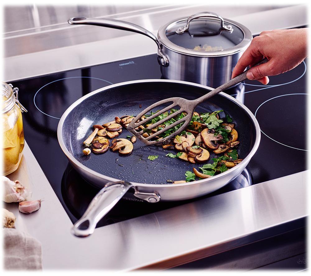 GREENPAN Barcelona Pro CC005335-001 2-piece Non-stick Frying Pan Set - Black & Silver image number 5 of 7