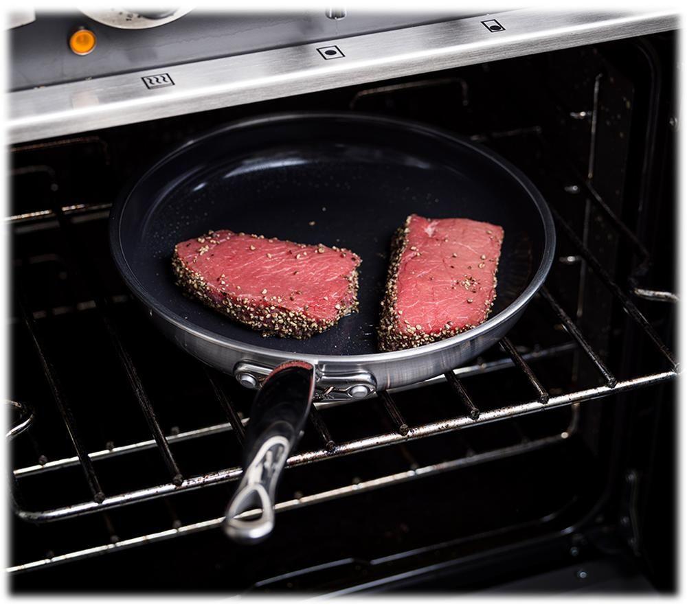 GREENPAN Barcelona Pro CC005335-001 2-piece Non-stick Frying Pan Set - Black & Silver image number 7 of 7