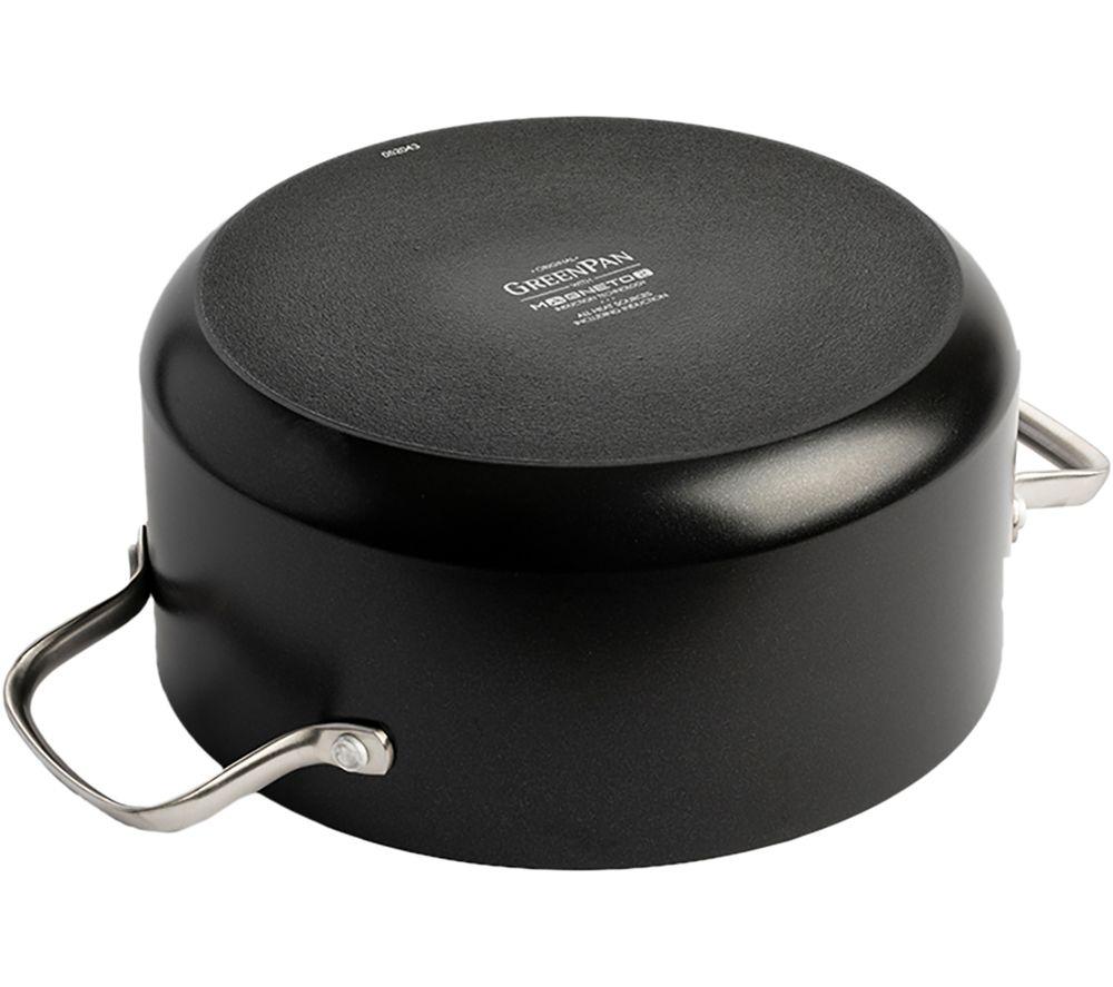 GREENPAN Copenhagen CC005215-001 3-piece Non-stick Cookware Set - Black image number 4 of 9