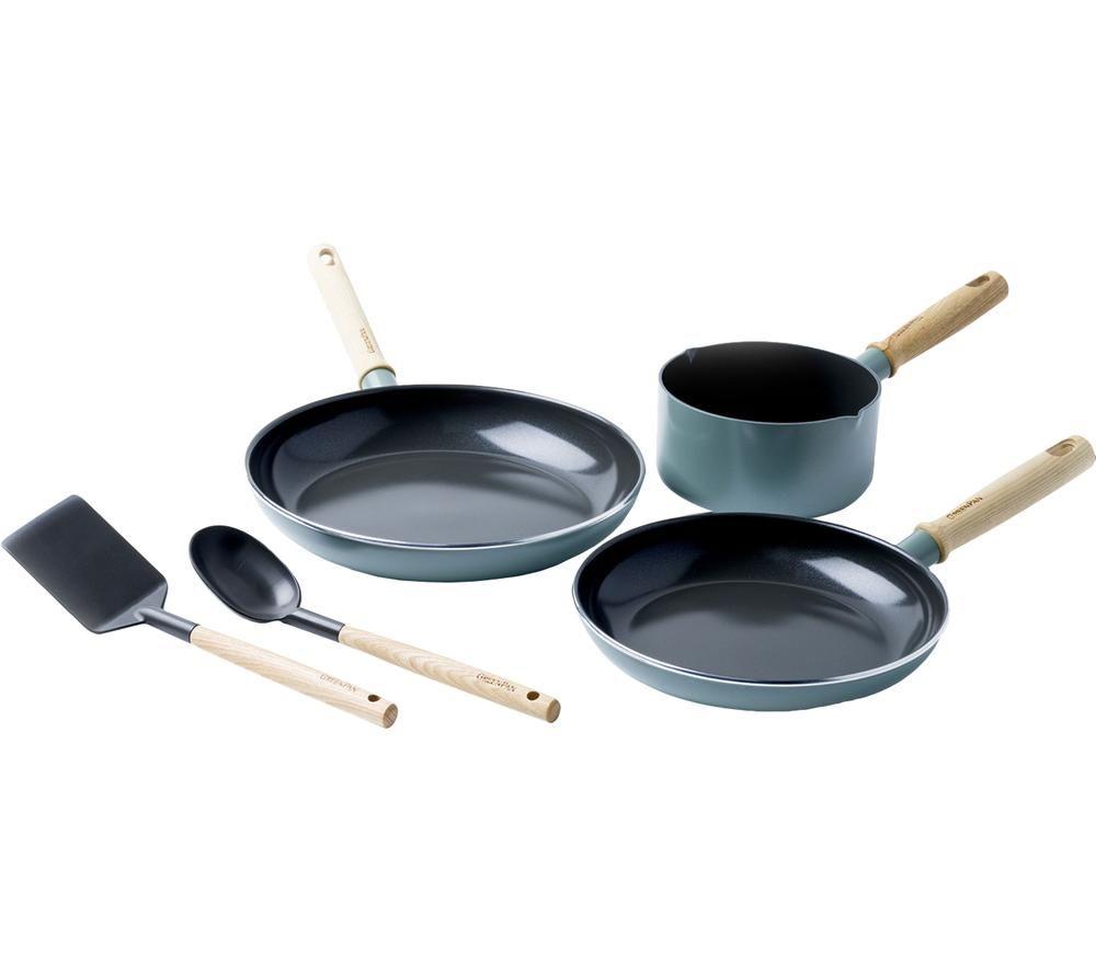 GREENPAN Mayflower CC001592-001 5-piece Non-stick Cookware Set review